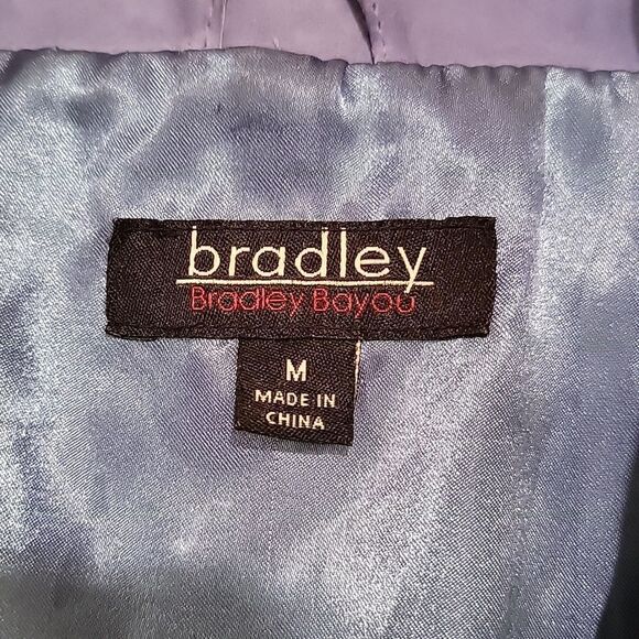 Bradley periwinkle blue suede jacket - Picture 6 of 11